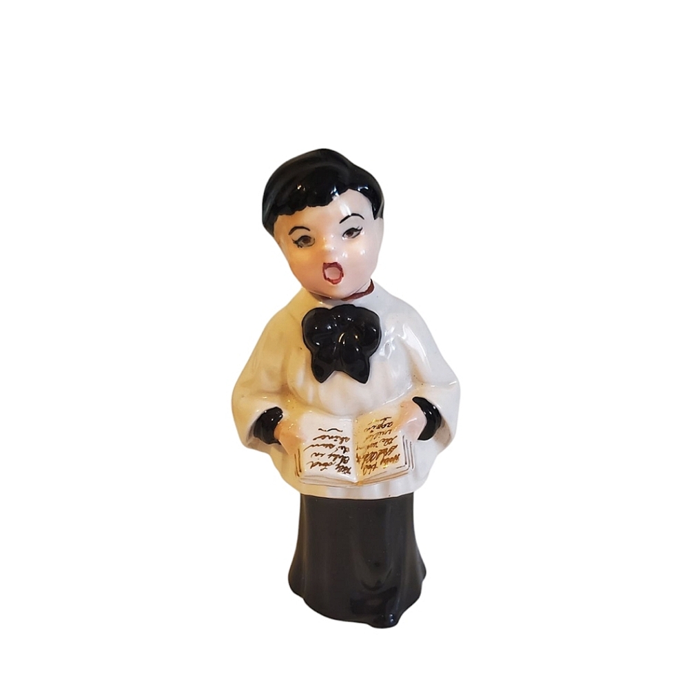 Vintage choir boy figurine